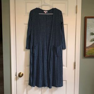 🌸 Lularoe long Cardigan- Size XS